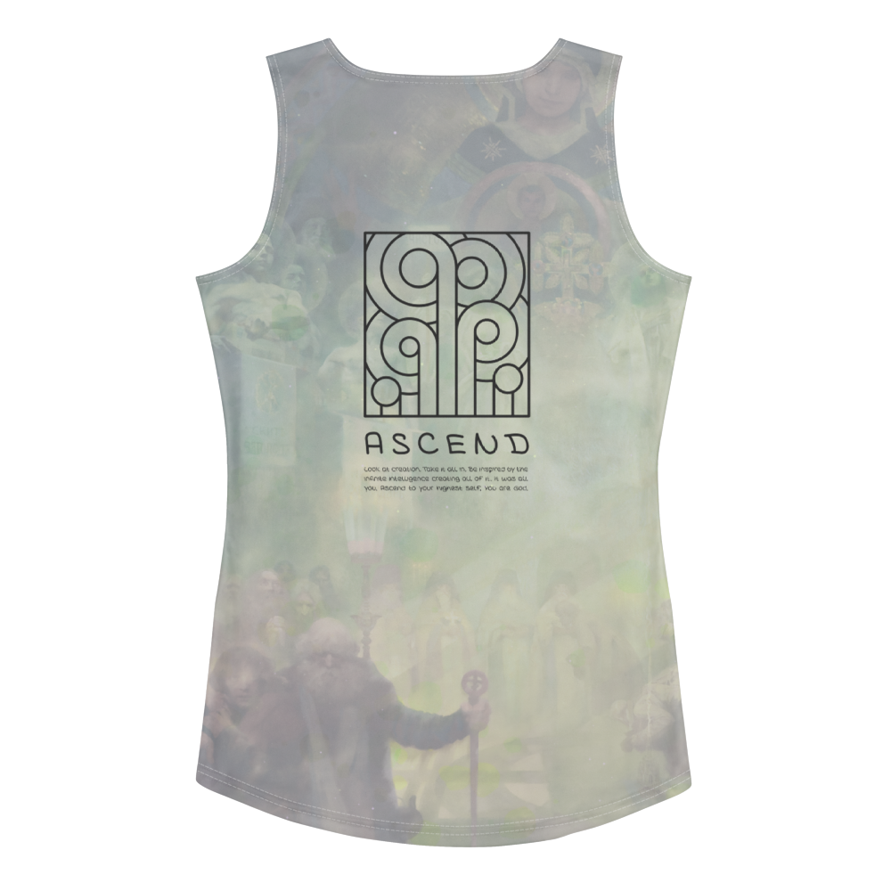 mount athos tank top women back