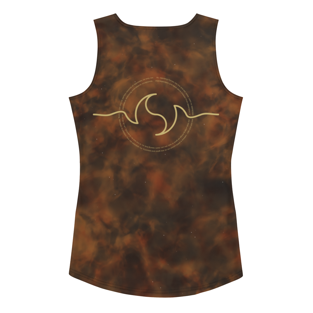 tiger's breath tank top women back